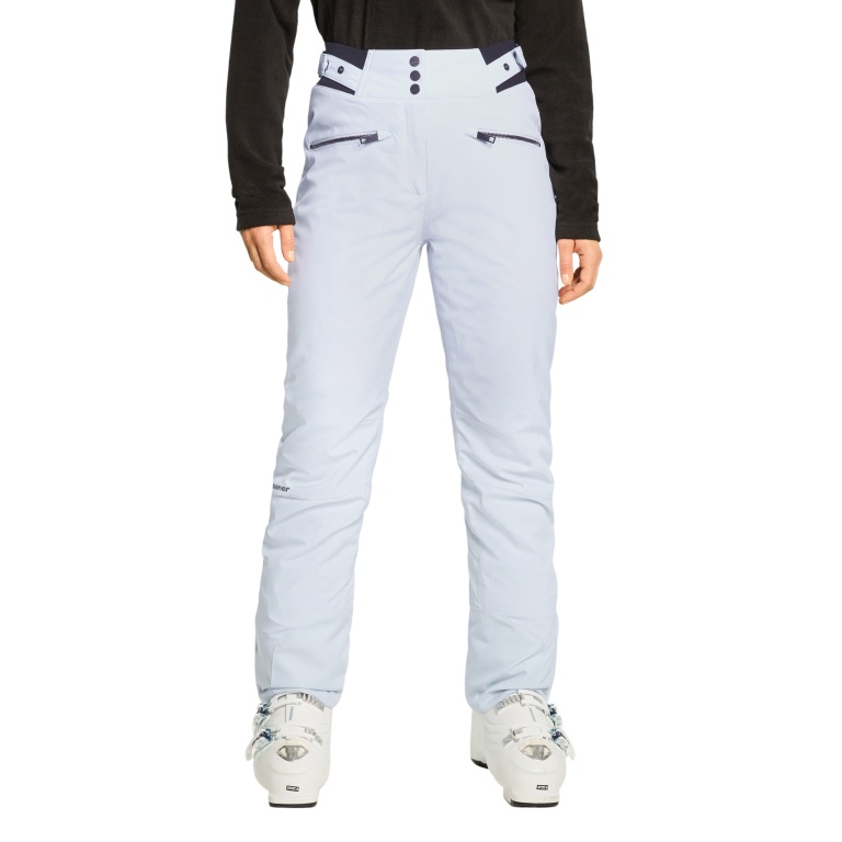 Ziener Winter-Skihose Tilla-Z (wasserdicht, winddicht, Schneefang, schmal) lang 2025 hellblau Damen